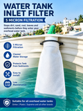 Water Tank Inlet Filter -5Micron Sediment Filter-Buy 1 Get 1 Free
